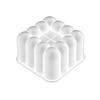 Silicone Mousse Cake Mold Food-Grade Baking Pan for Cheesecake Pastry Candle Non-Stick Easy-Release Heat-Resistant Reusable DIY Baking Essential