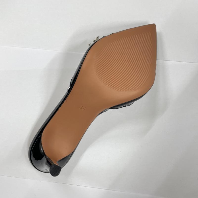 Summer High Heels Pointed Sandals Party Rhinestones Beautiful Stiletto Open Toe Sandals Women's Outdoor Slippers
