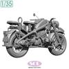 Sol Model WWII German KS750 Military Motorcycle 3D Printer Kit MM876 1/35 (Motorcycle)