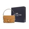 Coach Tabby 26 Gold Metal Logo Leather Shoulder Bag Medium Women shoulder bag Honey-Brown CAF52-B4T7J