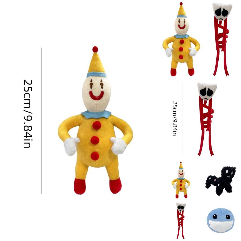 Der erstaunliche digitale Zirkus Hase Plüschtier Entzückendes Stofftier für Kinder Kurzer Plüsch Anpassbares Design