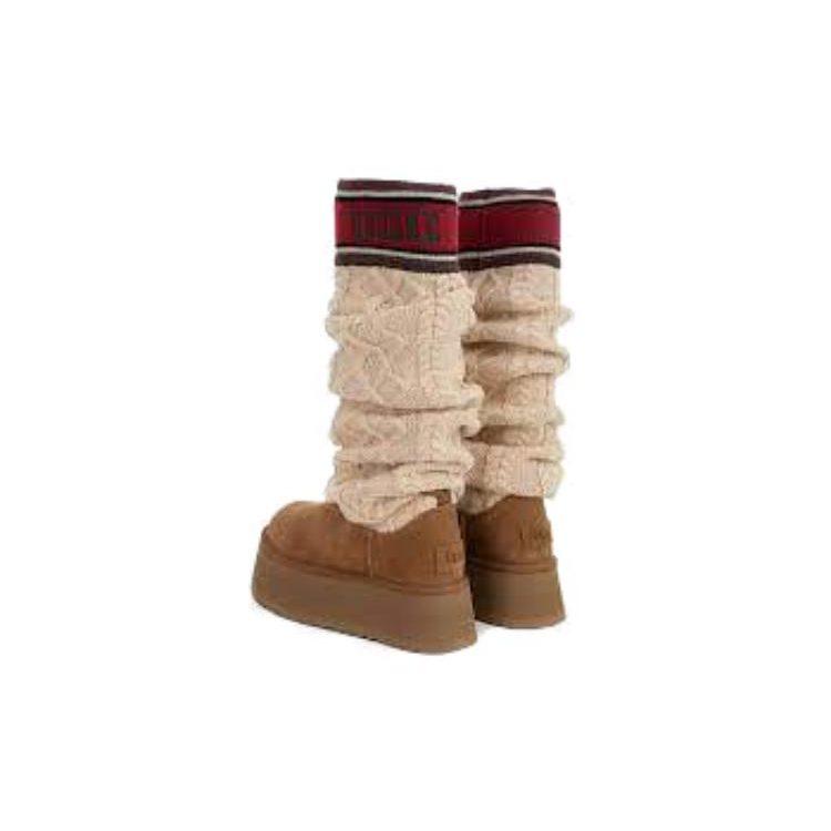UGG Maglione Classico Lettera Tall 'Castagna' Donna 1144044-CHE