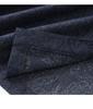 Retro Jacquard Denim Slimming Mid-Length Dress for Women - Summer Style
