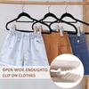 20Pcs Traceless Pants Hangers Clip Strong Finger Bed Sheets Clips  Drying Clothes