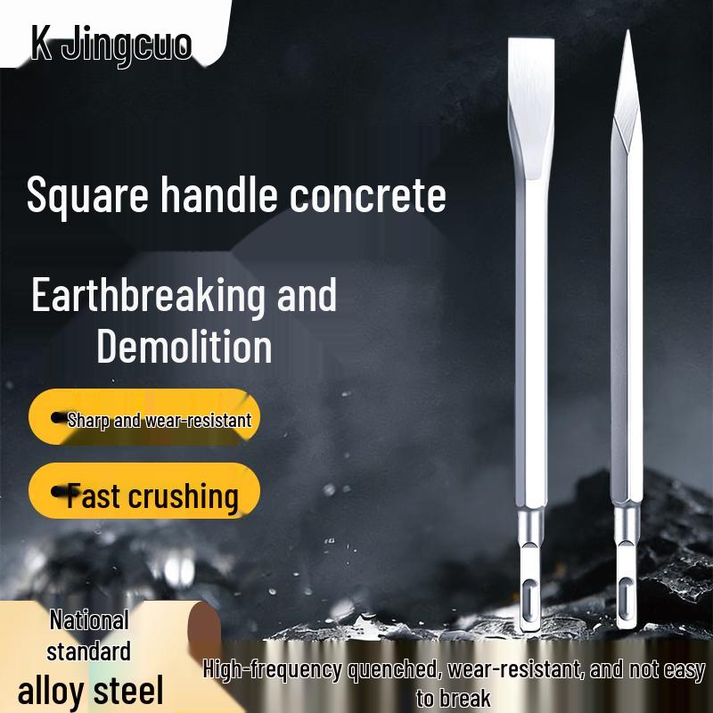 Jingkai Concrete Chisel Set for Hammer Drills
