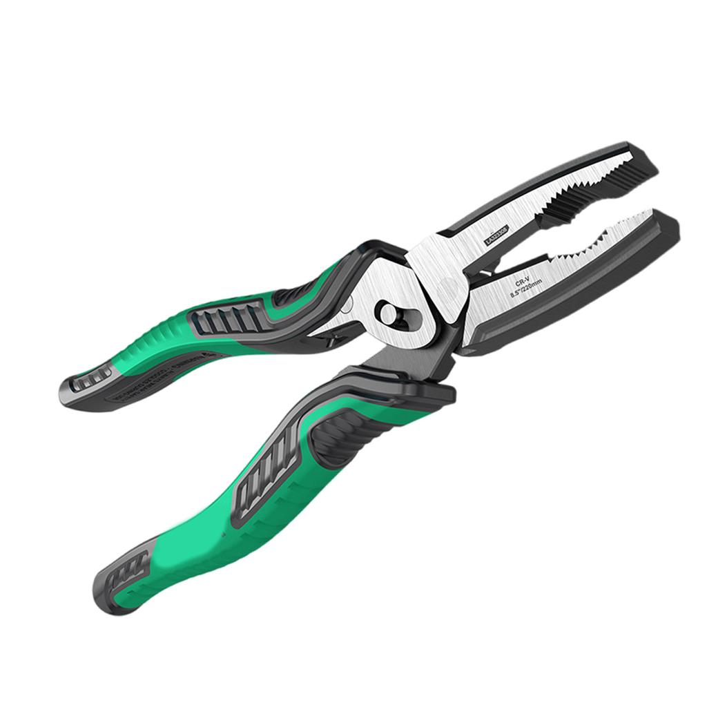 Exzentrische Drahtschneiderzange 8,5 Zoll Hochfester Stahl Kabelschneider für Elektriker Klemmwerkzeug und Heimwerker