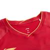 Li Ning Badminton Jerseys Unisex Vermilion V Neck Moderate AAYV148-3