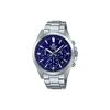 Edifice Series Waterproof Shockproof Sports Watch Quartz Movement Stainless Steel Strap Womens Watch Blue Dial Women Watches EFV-630D-2AV