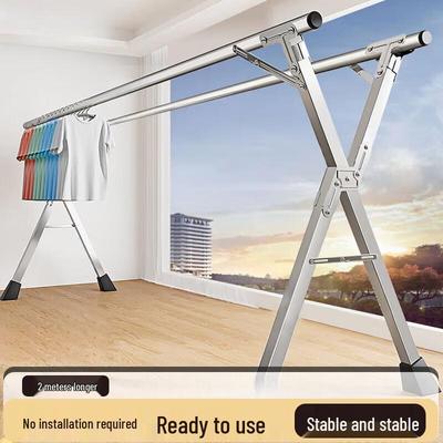 Boyiduo Foldable Extendable Clothes Drying Rack