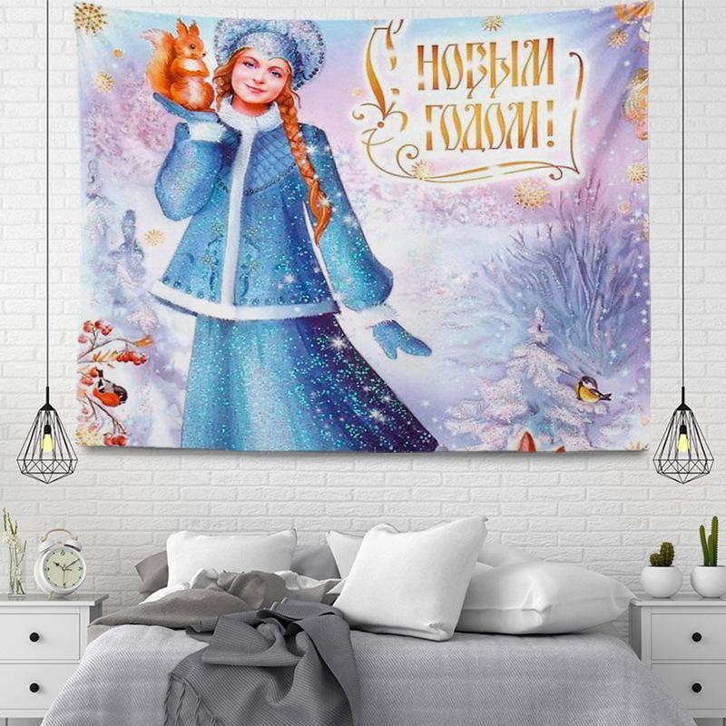 Christmas Series Hanging Cloth Tapestry
