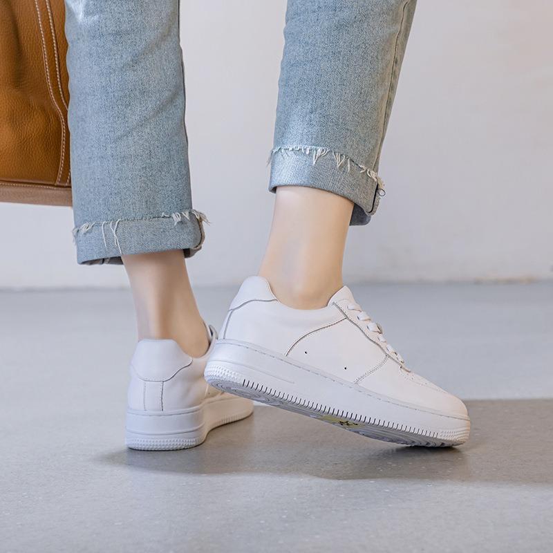 No return or exchange, no quality assurance casual shoes, female Air Force No. 1 white board shoes, breathable soft-soled sports shoes tide