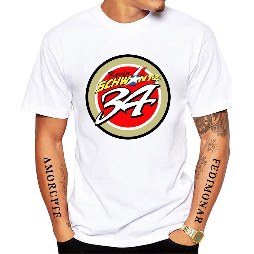 34 Kevin Schwantz Gp 2023 T-Shirt Sommer Unisex Kurzarm Gs Abenteuer Moto Sport Freizeit Weißes Oberteil Unisex Motorradfahrer T-Shirts