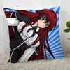 High School Dxd Pillow Cover Customize Pillow Case Modern Home Decorative Pillowcase For Living Room 45X45Cm A19.12.13
