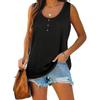 Women Summer 2022 Sleeveless Casual Color O-Neck T-Shirt Tops Blouse
