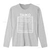 Mens Funny Taiko Nutritional Facts Practice Drummers T Shirt Black Small vintage Washed homme streetwear designer clothes