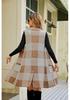 Autumn Winter Sleeveless Knit Vest with Suit Collar