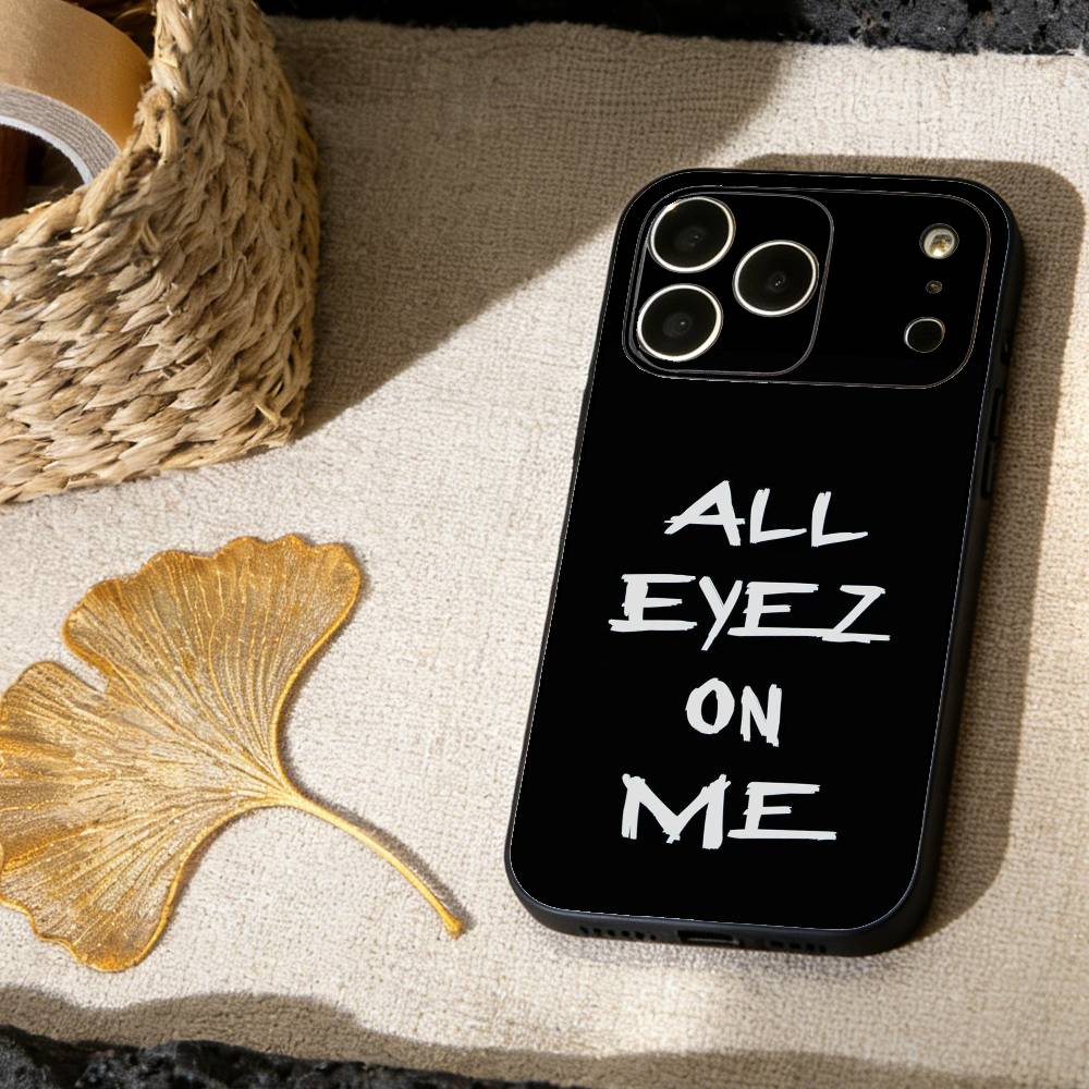 Handwritten Quote Art Phone Case For iPhone 17, 16,15,14,13,12,11 X XR Plus,Others Soft Black Cover