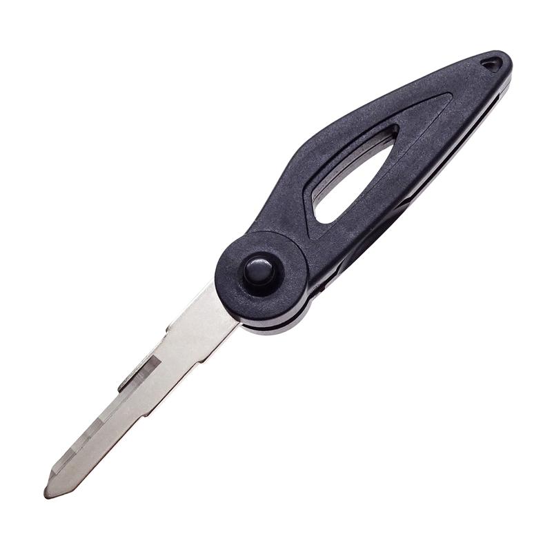 Universal motorsykkelspor sammenleggbar nøkkel høyre og venstre blad blank uskårne sammenleggbare vippenøkler for Benelli Honda CB600 CB800 Kawasaki