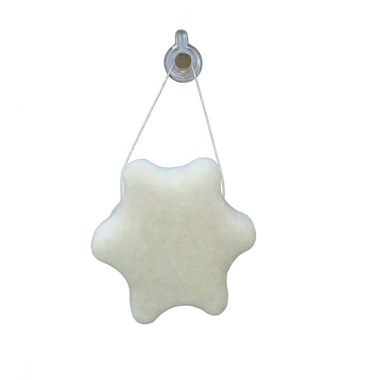 Natural Konjac Facial & Bath Cleansing Sponge - Deep Cleanse, Thickened Square Puff