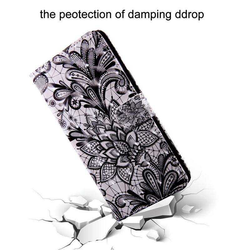 3D Pattern Painted Flip Leather Wallet Magnetic Case For Oppo A11 A15 A16 A17 A18 A35 A38 A52 A54 A55 A58 A72 A74 A78 S 4G/5G