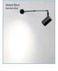 Adjustable Wall-Mounted LED Spotlight with Telescopic Arm for Exhibitions and Paintings