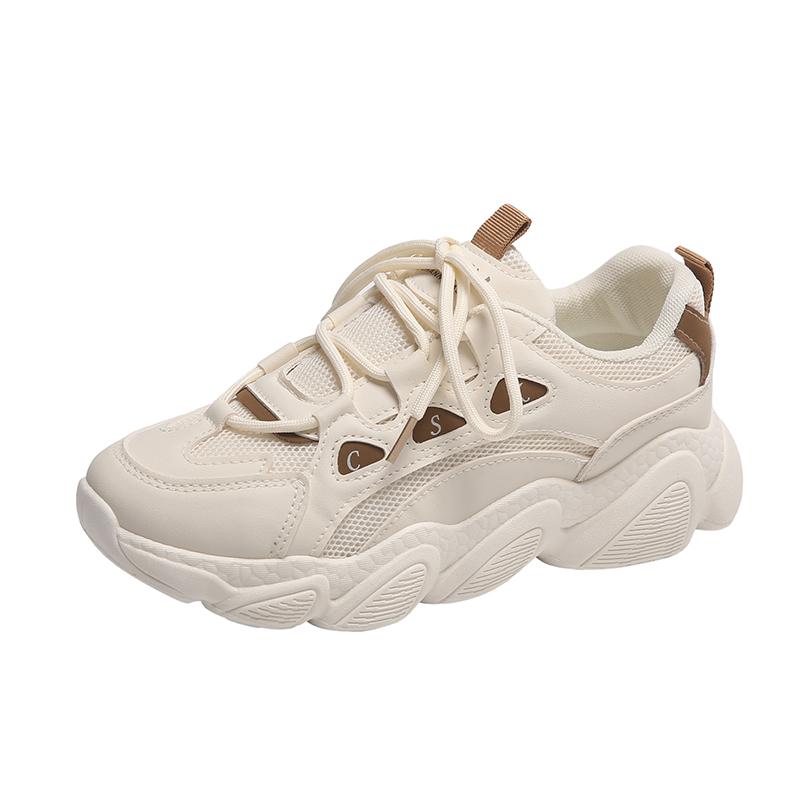 Fashion 2025 Retro Women Shoes Summer High Quality Platform Shoes Casual Sneakers Versatile Designer Shoes Fashion Women Sneakers