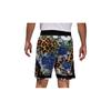 Nike Knitted Soft Comfortable Casual Shorts Men Shorts Blue Yellow FQ2946-457