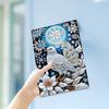 50 Pages A5 Special Shaped Beautiful Pattern 5D Diamond Painting Notebook 5D Diamond Drawing Book Art Birthdays Gifts for Teens