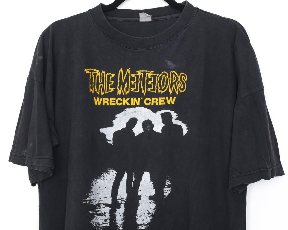 The Meteors Punk Rock Band Cotton Black Unisex S-5XL VM6018 Unisex T-Shirt XXXL