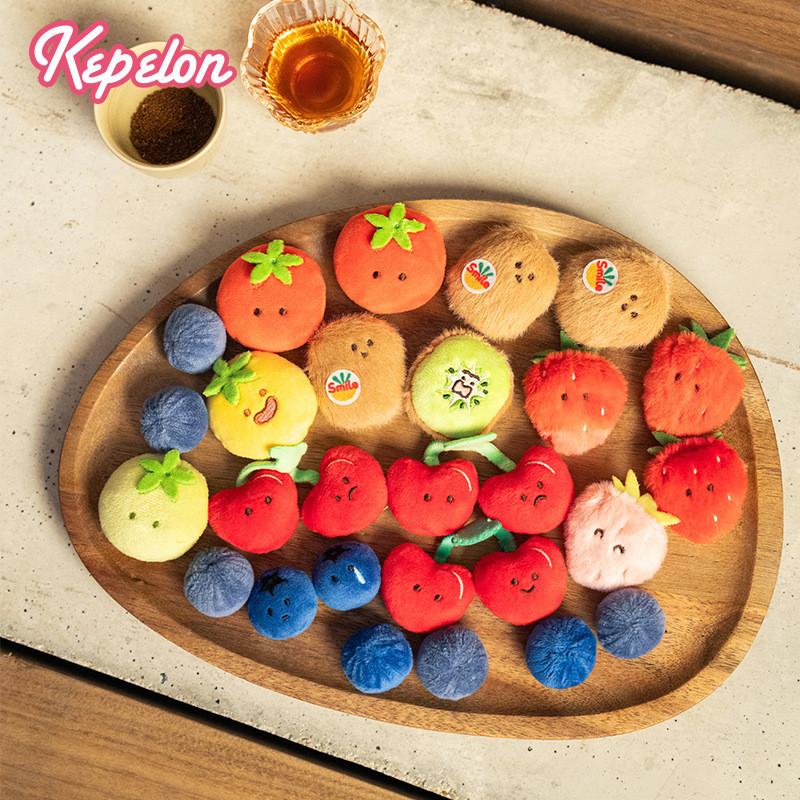 Vegetable Cute Cartoon And Fruit Platter Plush Toy Pendant For Bag Decoration