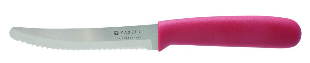 Yaxell Knife Santoku Paring Bread Knife Mini Bread 30224 3-Piece Set, Knife, Knife, Knife, Stand, All-Purpose Knife, Knife, Outdoor, Red,