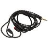 Replacement Headphone Cable OFC Earphone Cable Compatible for MMCX Headphone for SE215 SE315 SE425 SE535 SE846 Black