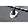 Fit For BMW X1 F48 2016-2022 Silver Steel Inner Door Lock Down Bolt Ring Trim