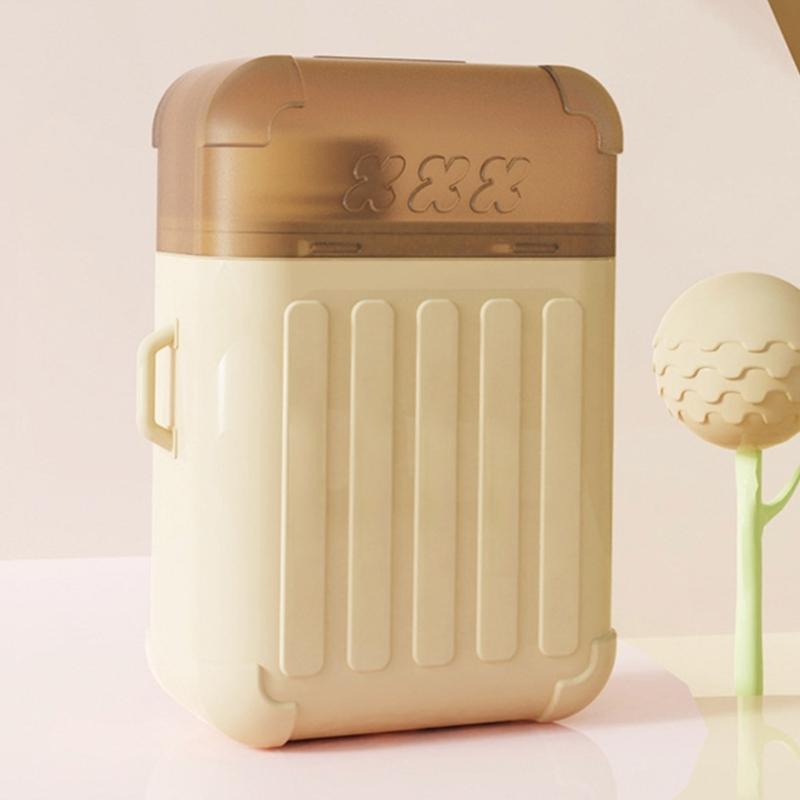 240pcs Gentle Ear Hole Cleaning Lines With Detergent Less Dispser Container For Daily Hygiene Maintenance