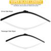 Erick's Wiper LHD Front Wiper Blades For Jeep Compass MP/552 2016 - 2024 Windshield Windscreen Window Car Rain Brushes 24"+18"