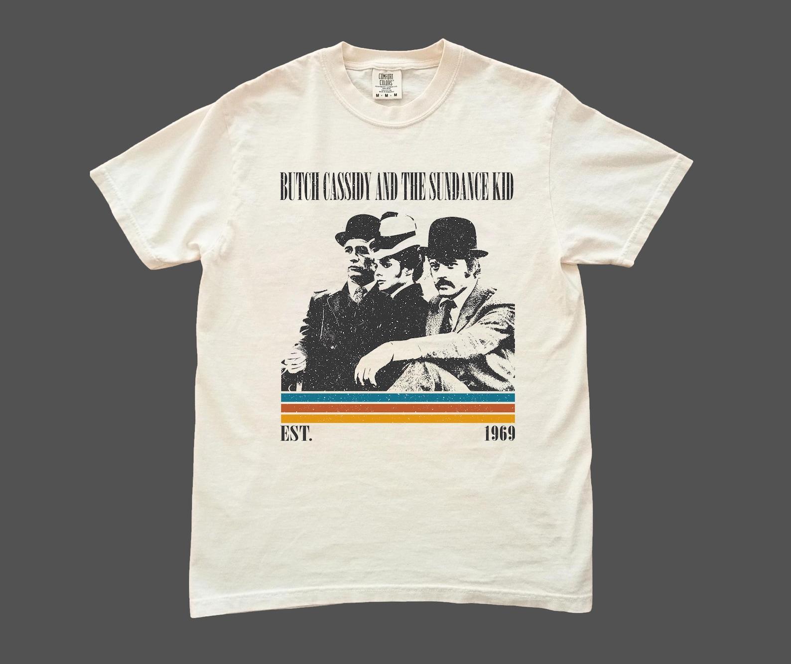 Butch Cassidy and the Sundance Kid T shirt - Retro Movie Tee S