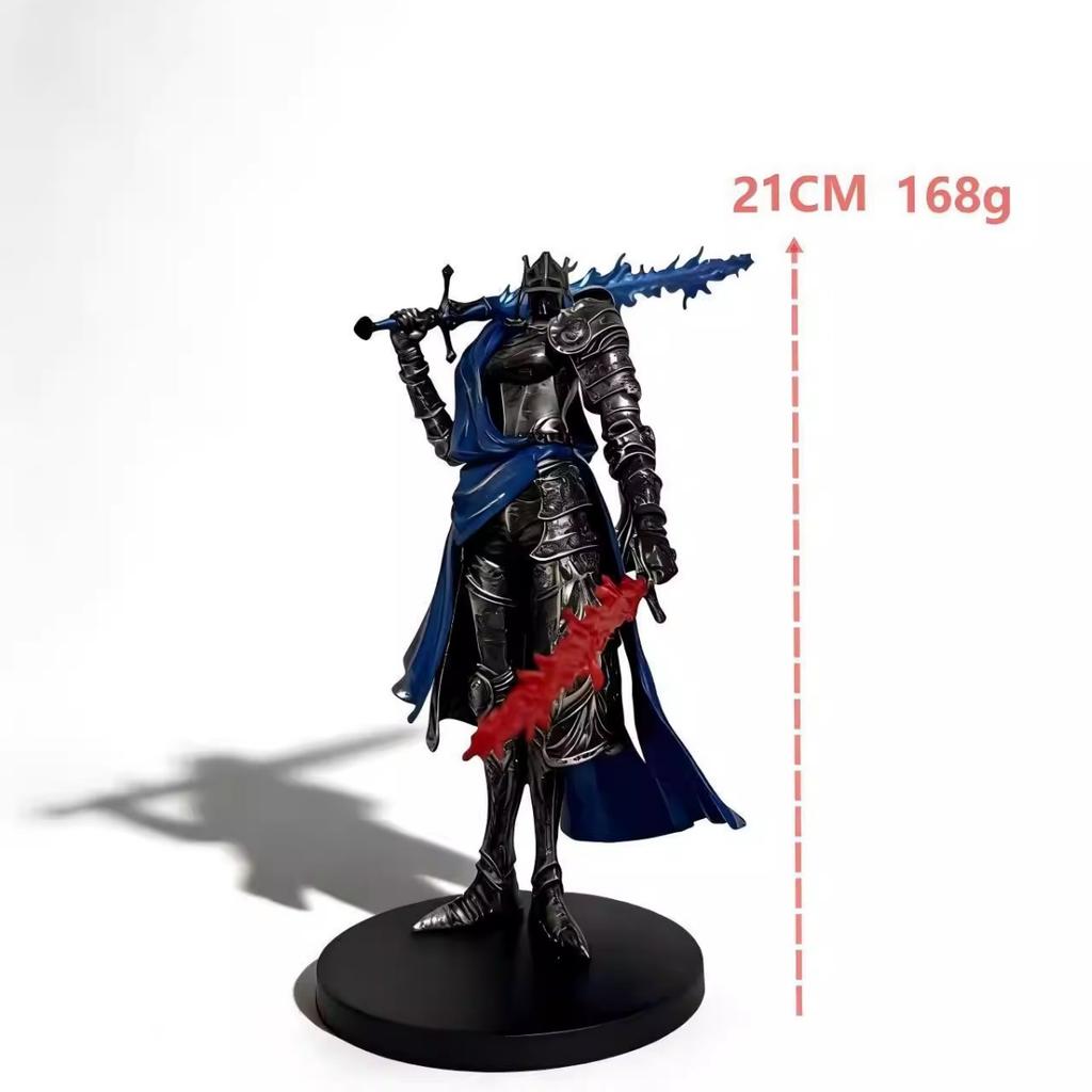Ring Rellana Twin Moon Knight Action Figure With Miquella's Sword Collectible Statue Desktop Decor For Game Anime Fans