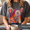 Stressed Smoking Doll with Coffee T-Shirt, Tik Tok Trending Tee, Last Day of School Teacher Doll Face Meme Shirt