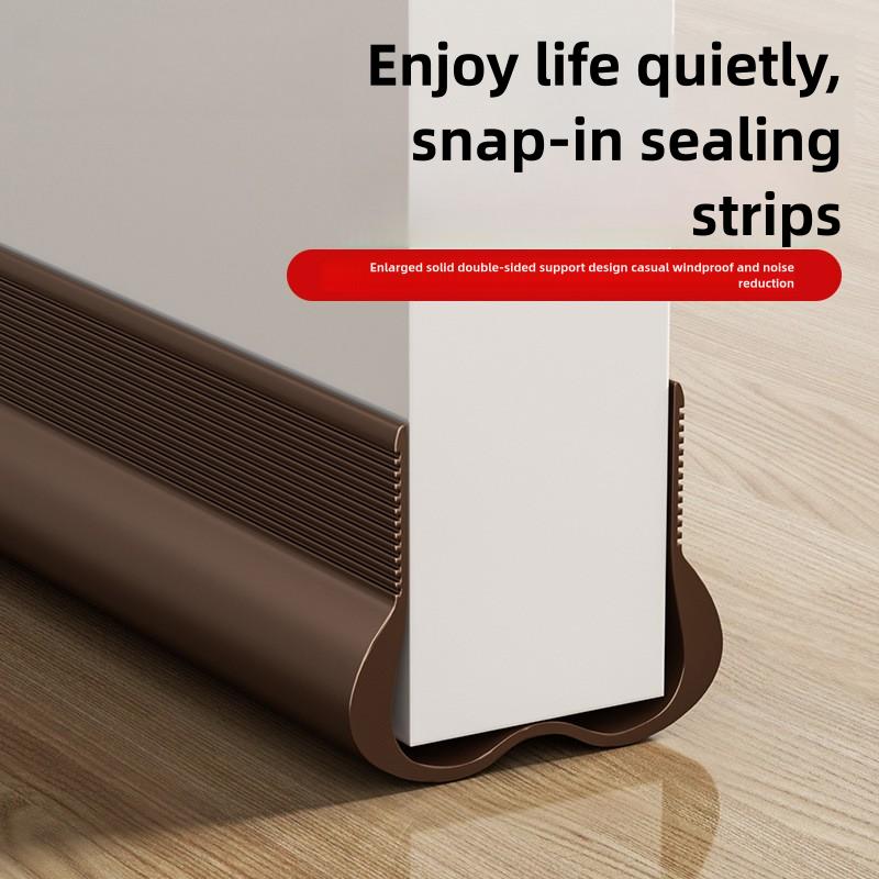 

PVC Flexible Door Bottom Sealing Strip Under Sealing Strip Ound Proof Door Draft StopperGasket Weatherstrip Window Draft Guard серый