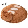 Animal Design Floor Cushion Plush Seat Cushion, Sheep Cat Mouse Round Chair Pad, Memory Skin Friendly Fabric Foam Pillow Sitting for Home Living Room
