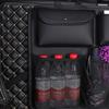 Car Boot Organizer PU Leather Trunk Rear Seat Storage Bag Interior Accessories