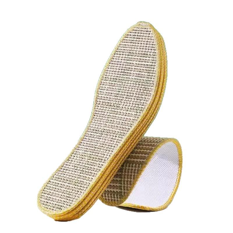 Summer Cool Mat Insoles (5 Pairs for New Customers) - Breathable, Sweat-Absorbent, Anti-Odor, Bamboo, Ice-Cool Comfort for Men & Women