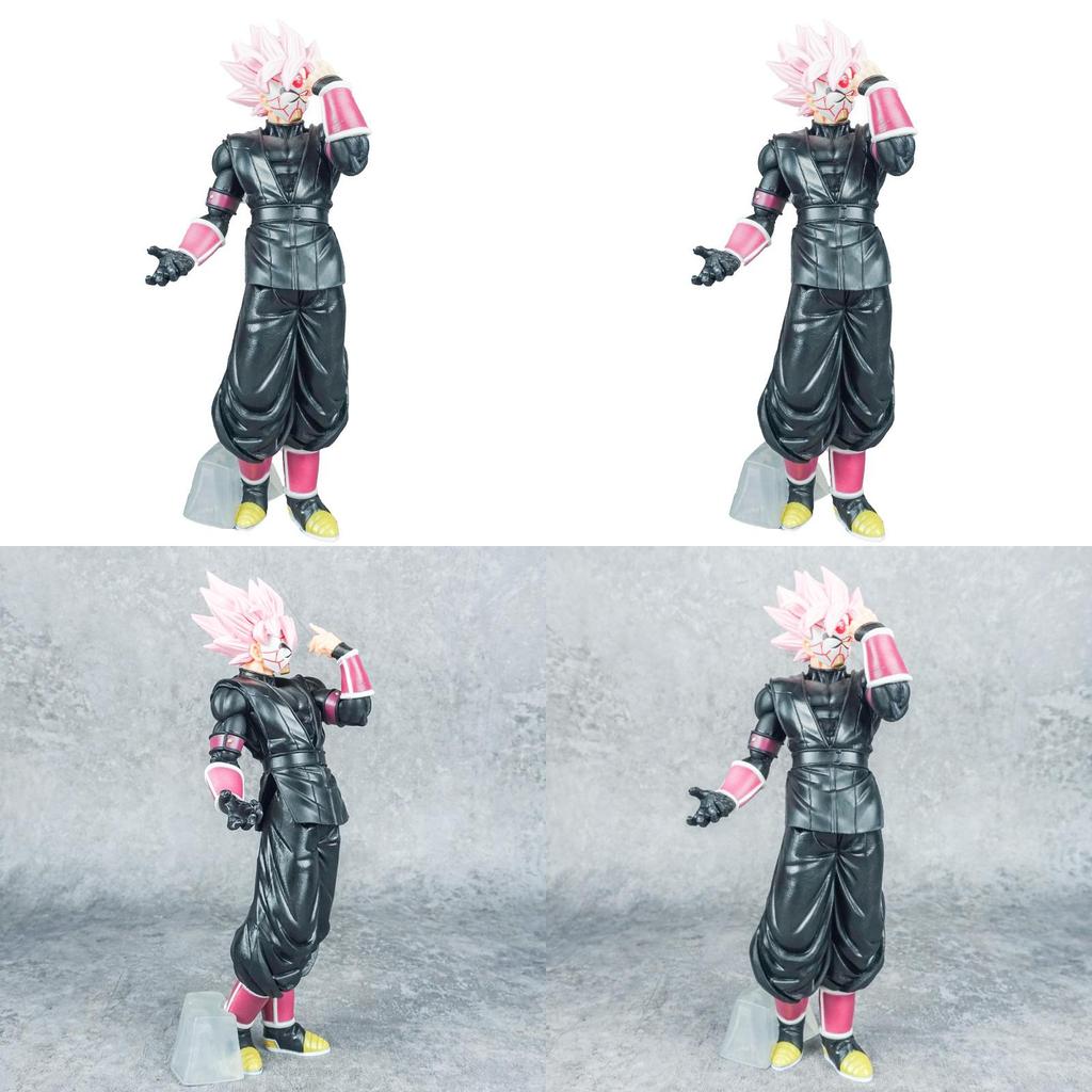 Dragon Ball Super Saiyan Rose Pvc Figure With Spinning Pose For Collectors And Display