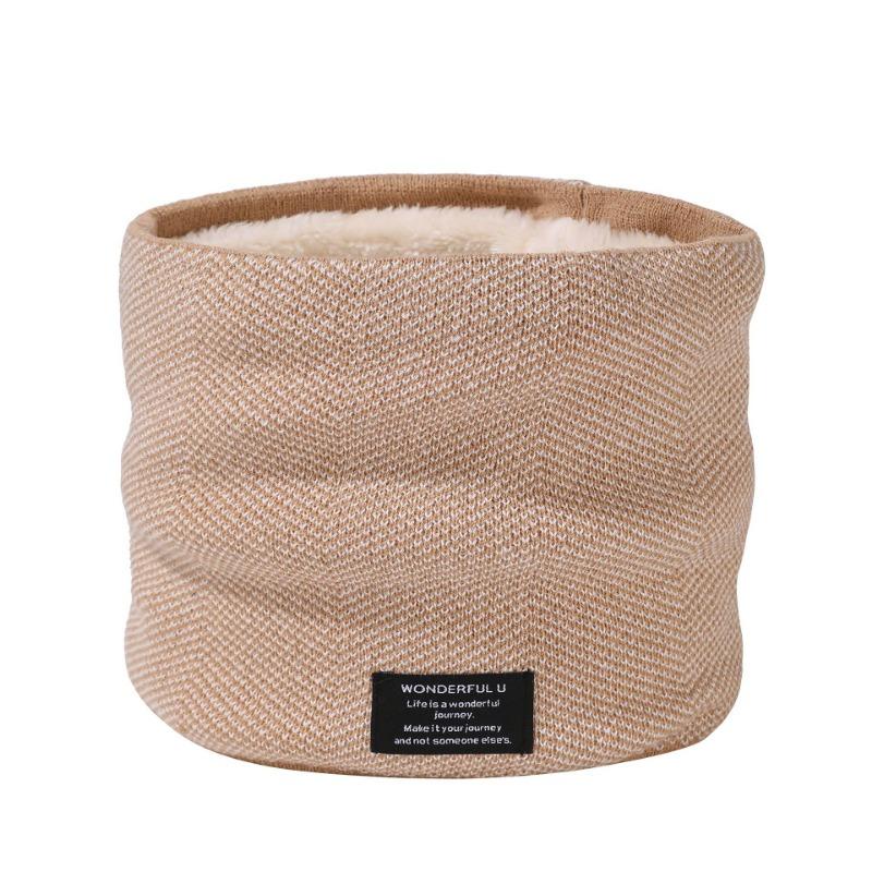 Winter outdoor riding neck cover fleece thickened warm scarf versatile cold mask men and women