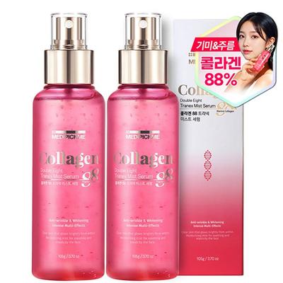 [2 Items] Medipickme Collagen Double Eight Tranek Mist Serum 105g PDRN Low Molecular Weight Collagen from France