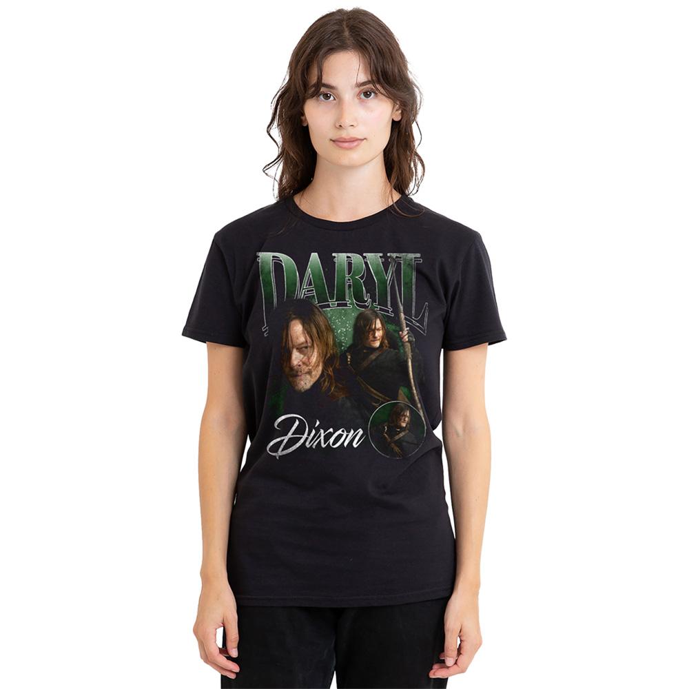 The Walking Dead Womens/Ladies Daryl Dixon Homage T-Shirt
