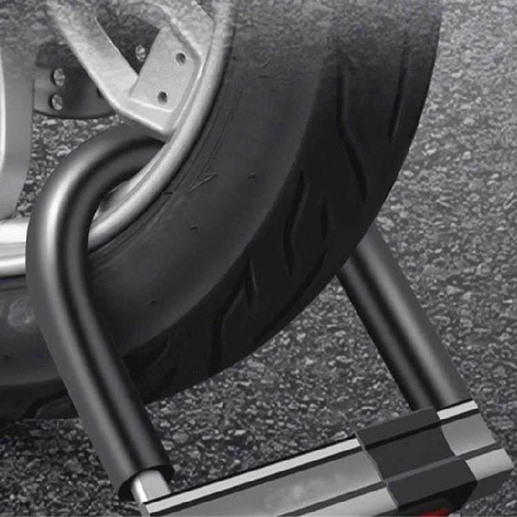 Antitheft Motorcycle Scooter Cycling Safety Bicycles Lock, Bicycles Lock Mountain Bike Road Bike Wheel Lock with 2 Key