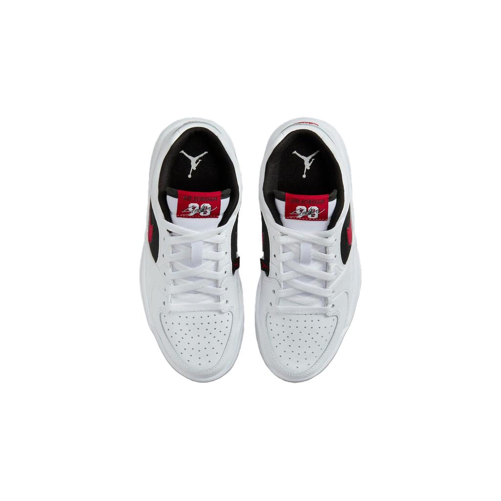 Air Jordan Stadium 90 GS White Black Gym Red Kids Sneakers DX4399-116