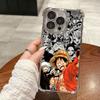 Anime Gear 5 LuffyS Plating Phone Case For Xiaomi Redmi A7 15 15C 14C K50 Note 15 14 13 12 12s Pro Plus 4G 5G Anti Fall Airbag