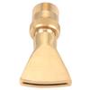 Brass Narrow Fan Jet Water Fountain Nozzle Spray Head Adjustable Pond Sprinkler(G1 2 Female Thread G3 4 Male Thread )